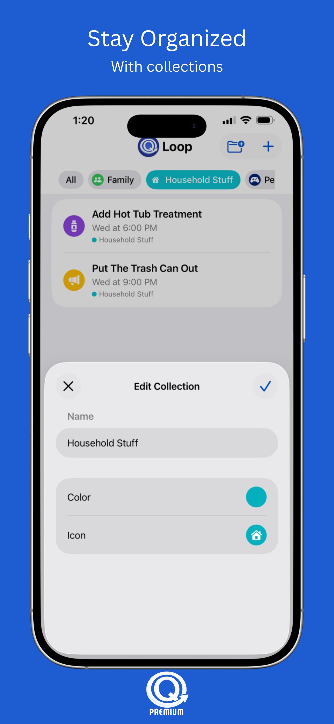 QLoop - organize with collections